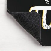 Pi Be Rational Get Real - Mathematiklehrer - Math Mousepad (Ecke)