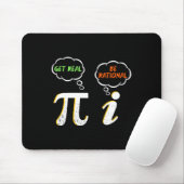 Pi Be Rational Get Real - Mathematiklehrer - Math Mousepad (Mit Mouse)