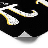 Pi Be Rational Get Real - Mathematiklehrer - Math  Poster (Ecke)