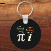Pi Be Rational Get Real - Mathematiklehrer - Math  Schlüsselanhänger (Vorderseite)