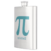 Pi benutzerdefinierter Monogramm-Kolben Flachmann (Links)