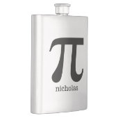 Pi benutzerdefinierter Monogramm-Kolben Flachmann (Rechts)