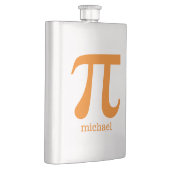 Pi benutzerdefinierter Monogramm-Kolben Flachmann (Rechts)