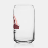 Pi Beta Phi Griechische Schwesternschaft Rotwein R Dosenglas (Rechts)