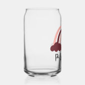 Pi Beta Phi Griechische Schwesternschaft Rotwein R Dosenglas (Links)