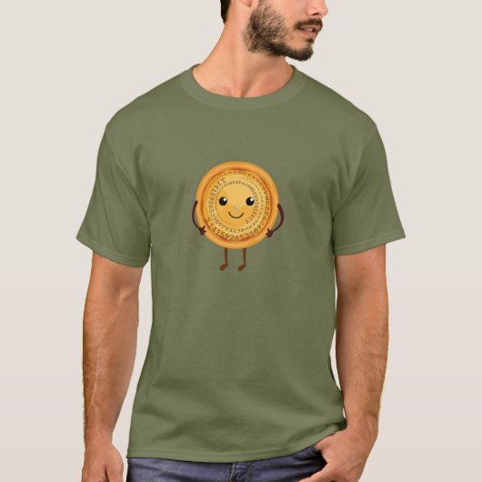 Pi, Cartoon Pie T-Shirt (Vorderseite)