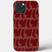 Pi Case-Mate iPhone Hülle (Rückseite)
