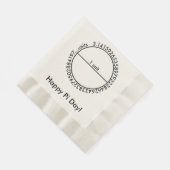 Pi Circle Serviette (Ecke)