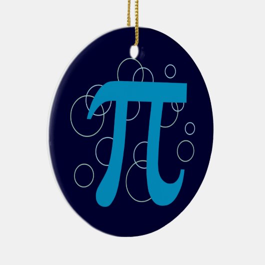 Pi Circles Keramikornament (Rechts)