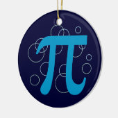 Pi Circles Keramikornament (Links)