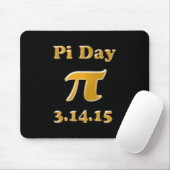 Pi Day 2015 Mousepad (Mit Mouse)