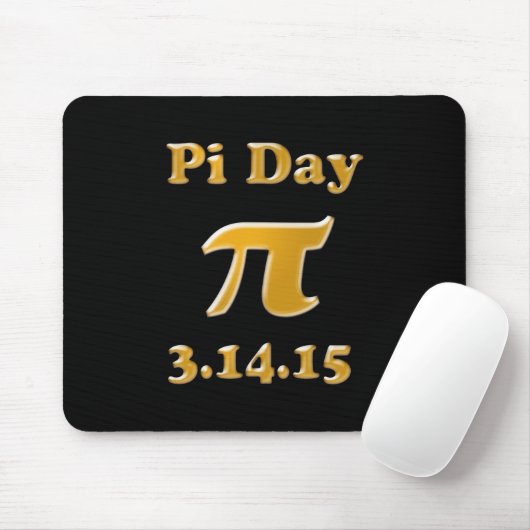 Pi Day 2015 Mousepad (Mit Mouse)