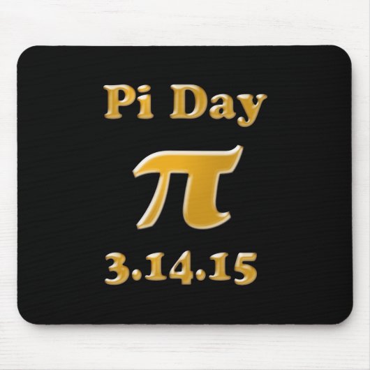 Pi Day 2015 Mousepad (Vorne)