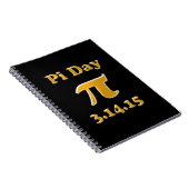 Pi Day 2015 Notebook Notizblock (Rechte Seite)