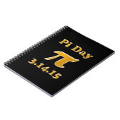 Pi Day 2015 Notebook Notizblock (Linke Seite)