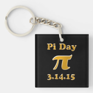 Pi Day 2015 Schlüsselanhänger