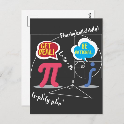 Pi Day 2020 Mathematics Nerd Mathematik Lehrer For Postkarte (Vorne/Hinten)