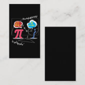 Pi Day 2020 Mathematics Nerd Mathematik Lehrer For Visitenkarte (Vorne/Hinten)
