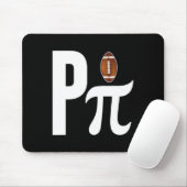 Pi Day 2025 Footbyll Lovers Mousepad (Mit Mouse)
