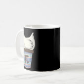 Pi Day 2025 Math Lover Mathematics Chicken Pot Pie Kaffeetasse (Vorderseite Links)