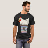Pi Day 2025 Math Lover Mathematics Chicken Pot Pie T-Shirt (Vorne ganz)