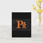 Pi Day 2025 Math Science Funny Teacher Gift Karte (Gelbe Blume)