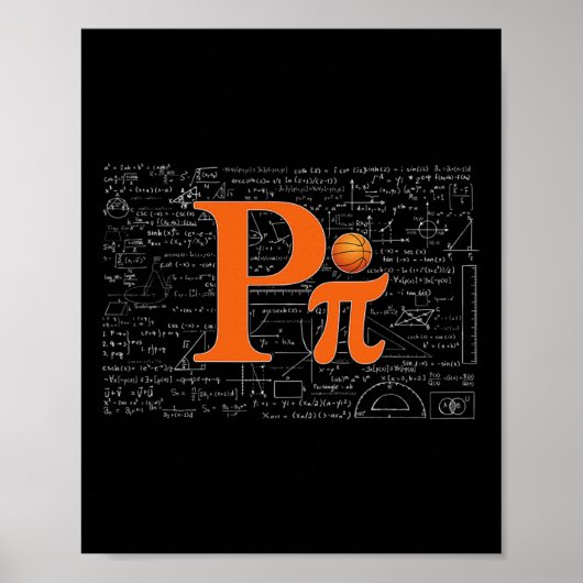 Pi Day 2025 Math Science Funny Teacher Gift Poster (Vorne)