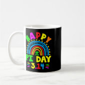 Pi Day 2025 Pi Day Rainbow Kaffeetasse (Links)