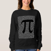Pi Day 3 14 Pi 3 14159 Trigonometry Math Teacher Sweatshirt (Vorderseite)
