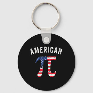 Pi Day American Flag Patriotic Mathe Nerd 3.14 Jul Schlüsselanhänger