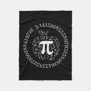 Pi Day Apple Graphic Niedlich Funny Mathe Lover Pi Fleecedecke