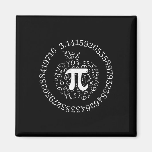 Pi Day Apple Graphic Niedlich Funny Mathe Lover Pi Magnet (Vorne)