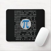 Pi Day Ascii Binärkode 3.14 Pi Symbol Mathematik N Mousepad (Mit Mouse)