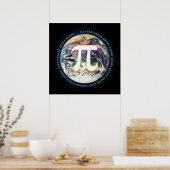 Pi Day auf Erden | Math Poster (Küche)