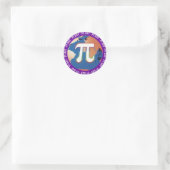 Pi Day auf Erden | Mathematik Runder Aufkleber (Tasche)