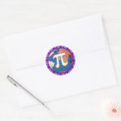Pi Day auf Erden | Mathematik Runder Aufkleber (Umschlag)