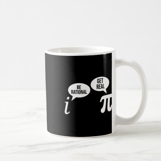 Pi Day Be Rational erhalten echte lustige Mathe Gl Kaffeetasse (Rechts)