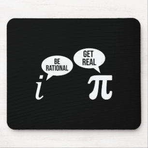 Pi Day Be Rational erhalten echte lustige Mathe Gl Mousepad