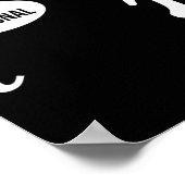 Pi Day Be Rational erhalten echte lustige Mathe Gl Poster (Ecke)