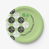 Pi Day Birthday Papierplatte Pappteller (Vorderseite)