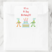 Pi Day Birthday Stickers (Tasche)