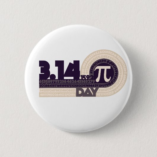 Pi Day Button (Vorderseite)