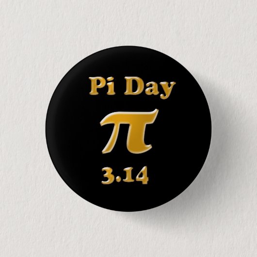 Pi Day Button (Vorderseite)