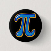 Pi Day Button - Fun & Quirky Mathe Lover (Vorderseite)