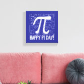 Pi Day Canvas Print - Stilvolle Mathe Art für Pi D Leinwanddruck (Insitu (Wohnzimmer))