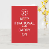 PI Day Carry On, Red Karte (Gelbe Blume)