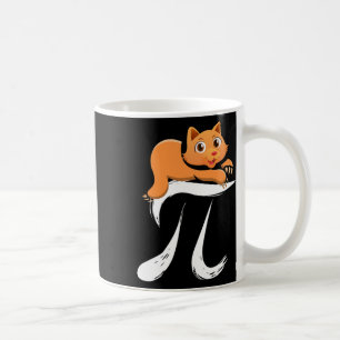 Pi Day Cat Kitten März 14 Mathematik Kaffeetasse