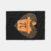 Pi Day Chicken Pot Pi Pie Math 3,14 Fleecedecke (Vorderseite (Horizontal))