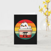 Pi Day Chicken Pot Pie Mathe Lehrer Funny Karte (Gelbe Blume)