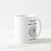 Pi Day Circle Kaffeetasse (VorderseiteRechts)